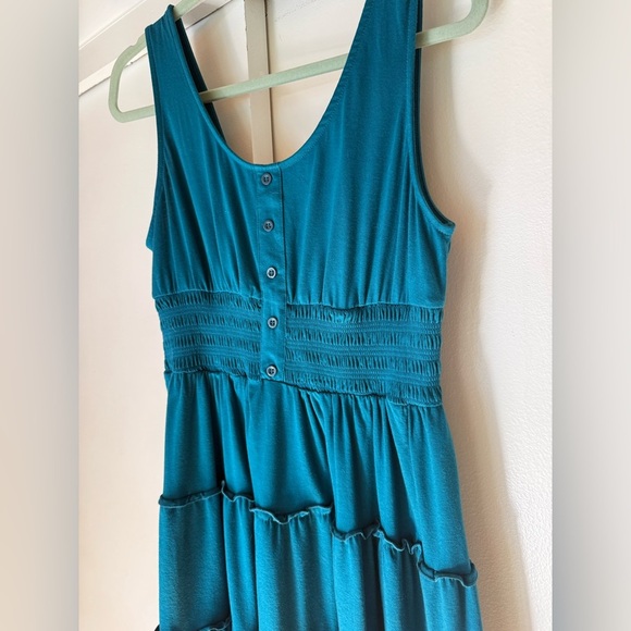 Teal Sleeveless Mini Dress EUC - Picture 3 of 5